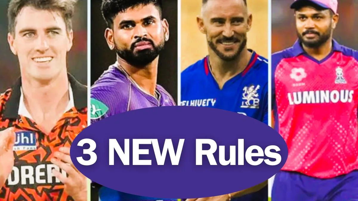 IPL 2024 Three Special Rules for IPL 2024 Playoffs